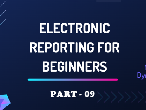 Set Destination file in Electronic Reporting