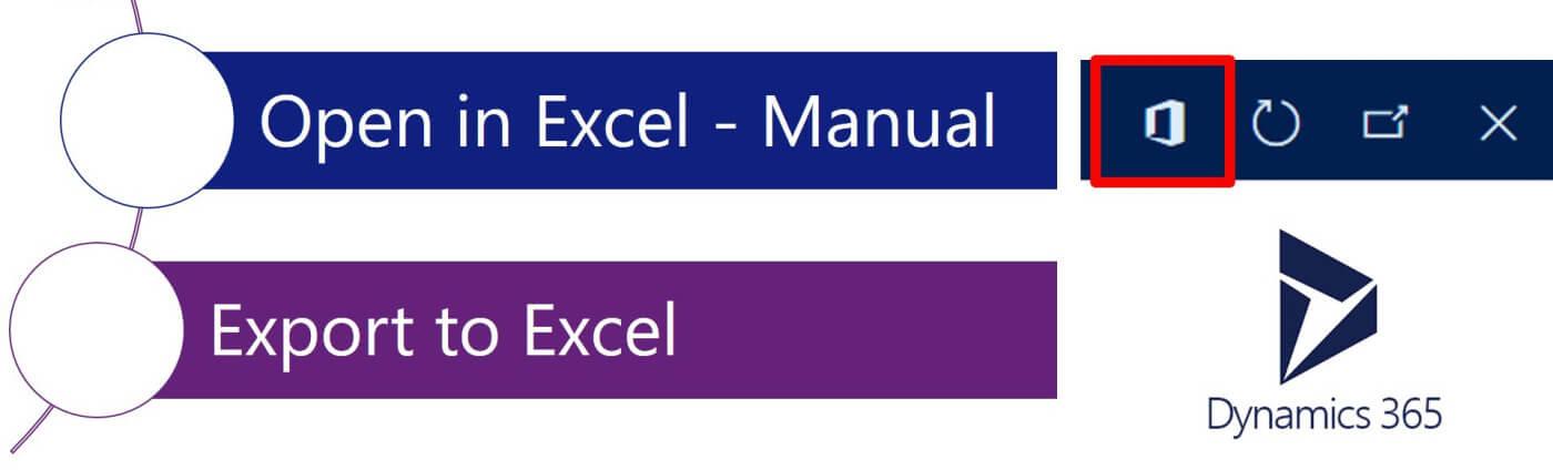 Add “Open in Excel” feature to a new custom form D365FO