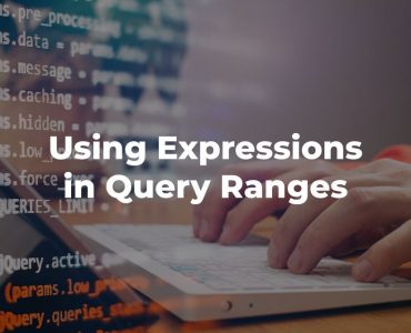 using expressions in query ranges